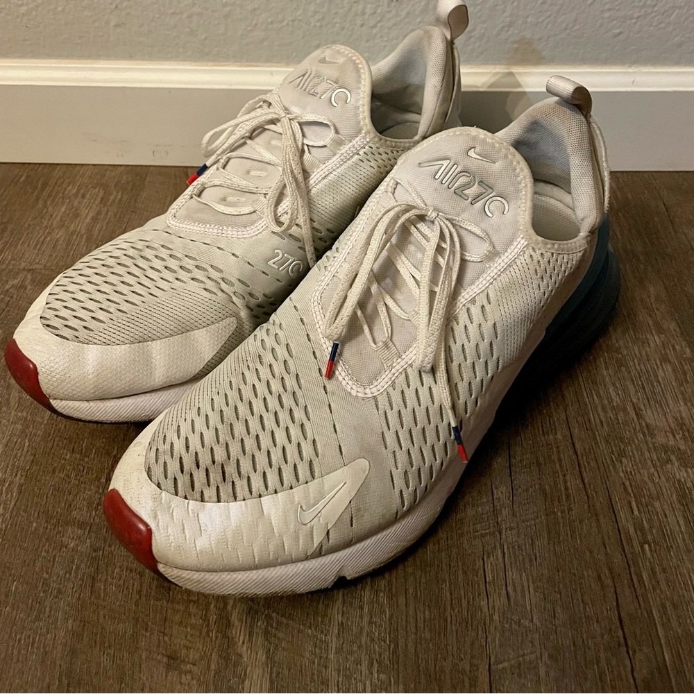 Nike Air Max 270 Size 13 White Blue